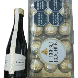 Combo Ferrero Rocher X12u + Chandon 197 Ml