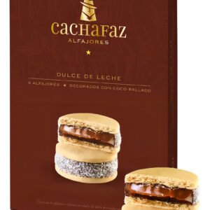 Alfajor Cachafaz Maicena Caja Regalería X 6 Unid