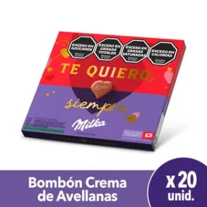 Bombones Milka Chocolate Crema De Avellanas 110gr